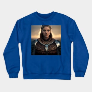 Viking Shield Maiden Crewneck Sweatshirt